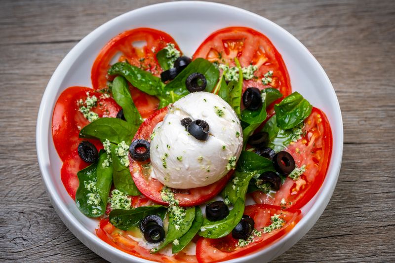 Caprese salad for dion's catering