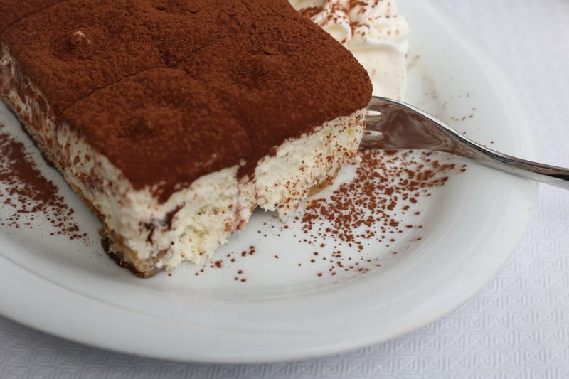 Tiramisu dessert for dion's catering events